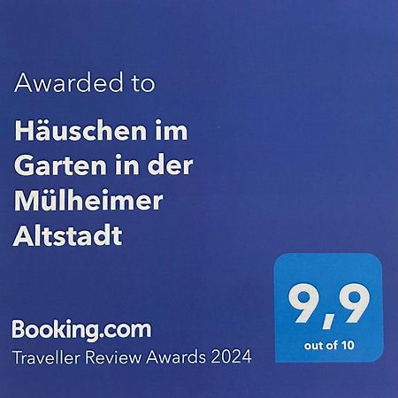 Haeuschen Im Garten In Der Muelheimer Altstadt Mülheim an der Ruhr Dış mekan fotoğraf