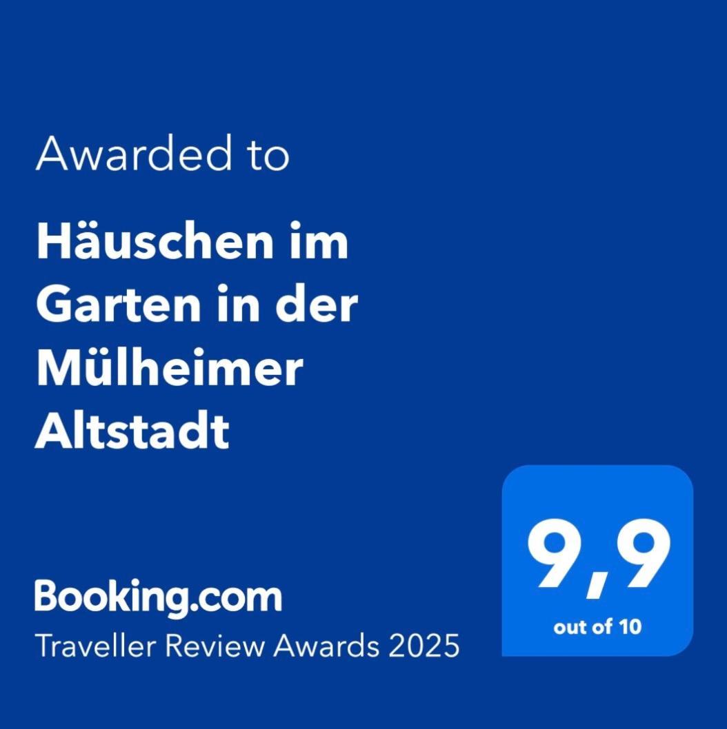 Haeuschen Im Garten In Der Muelheimer Altstadt Mülheim an der Ruhr Dış mekan fotoğraf